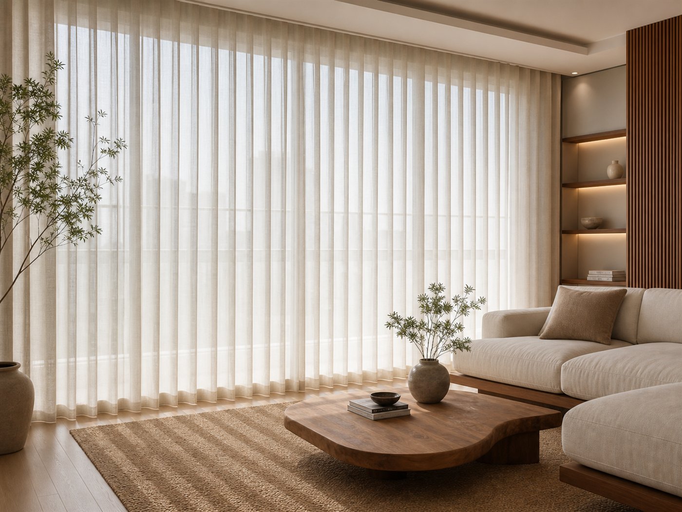 Motorised curtains